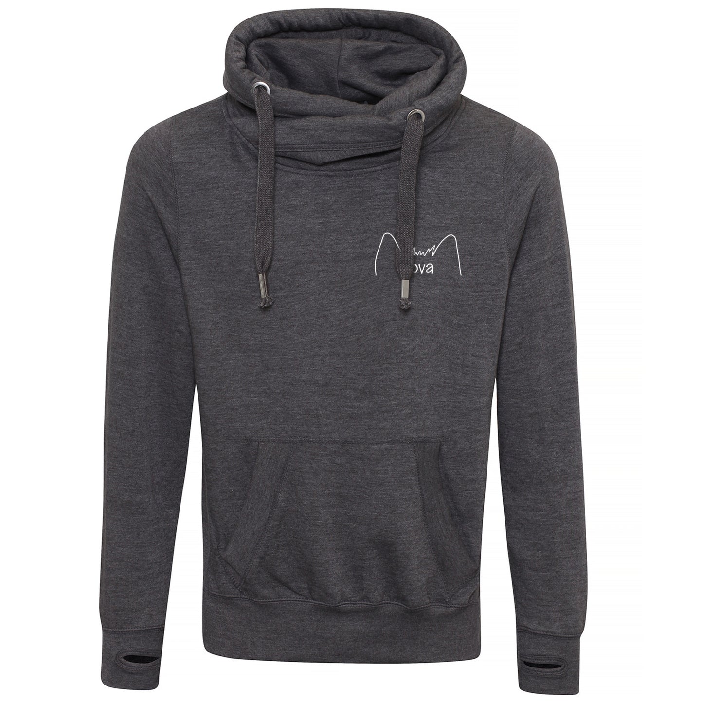 Nova Cross Neck Hoodie | Nova Collection