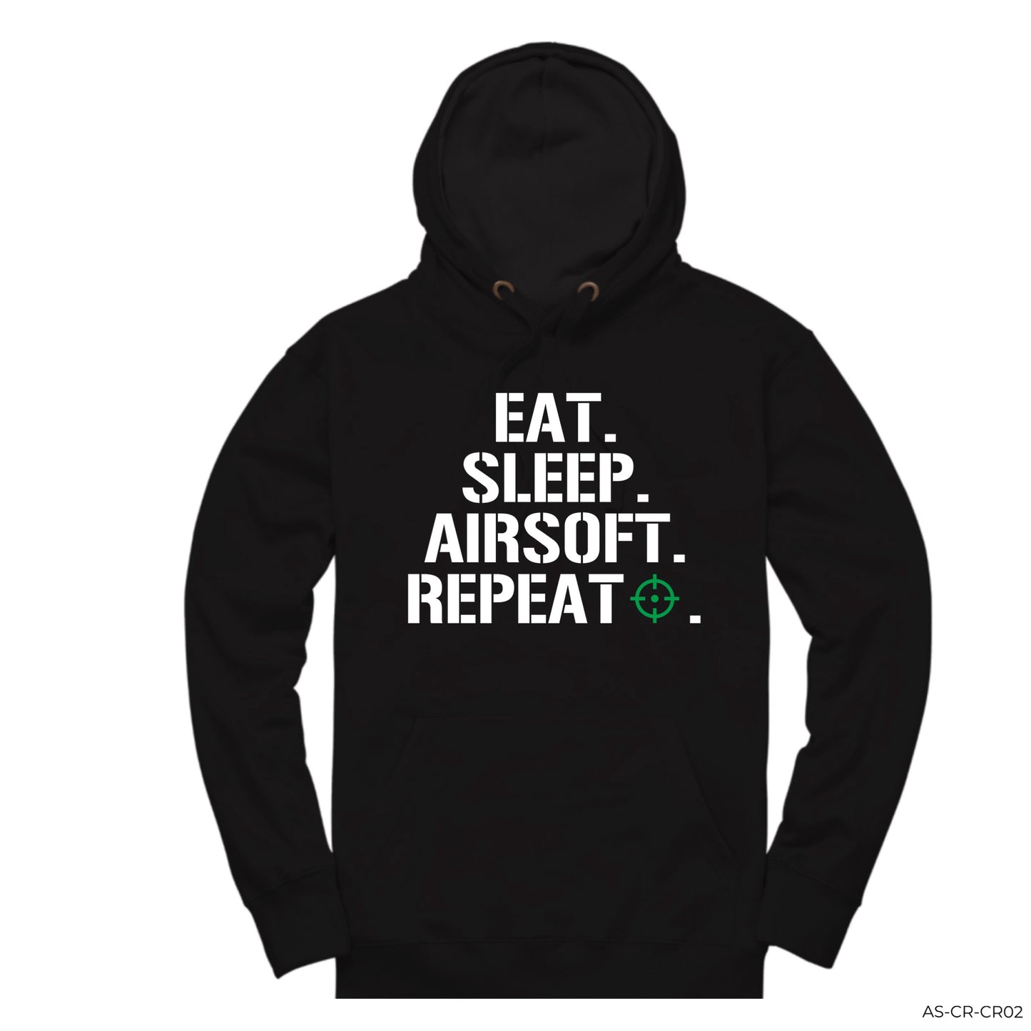 EAT. SLEEP. AIRSOFT. REPEAT. | AIRSOFT HOODIE