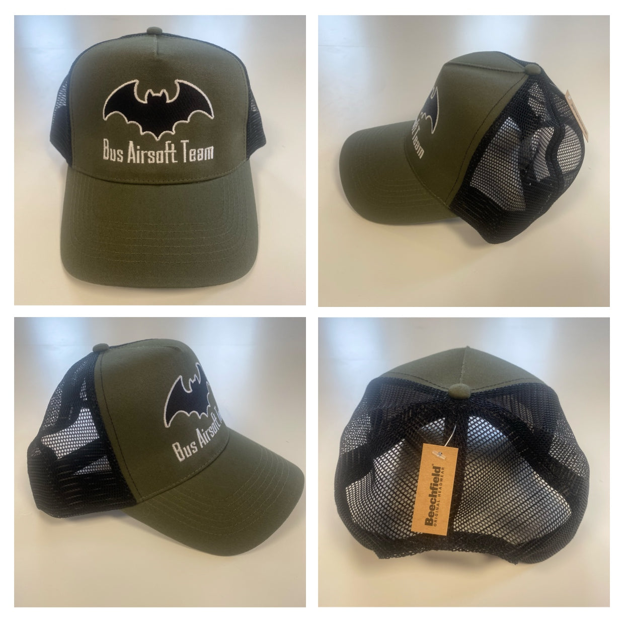 BAT Airsoft Embroidered Trucker Cap