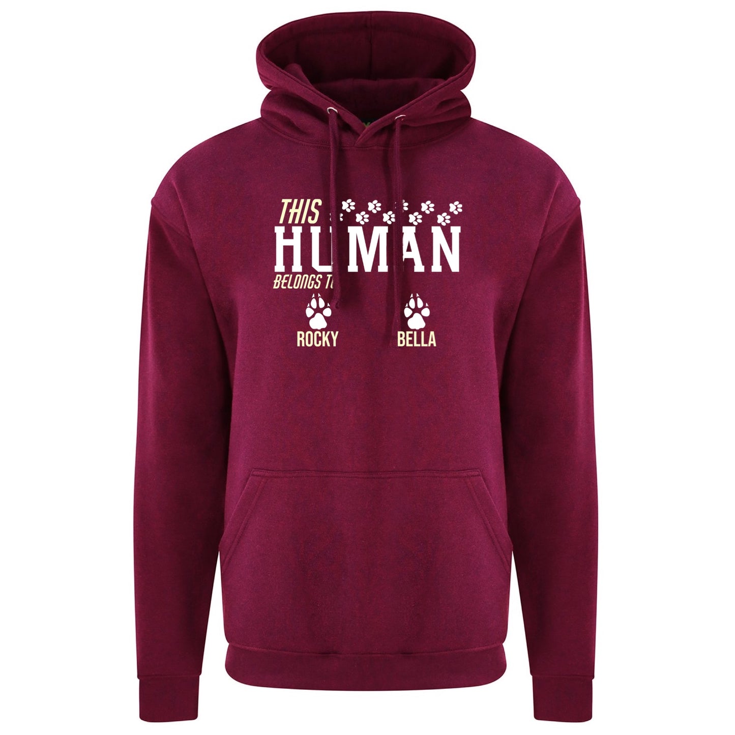 This Human Belongs To Hoodie | Nova Collection