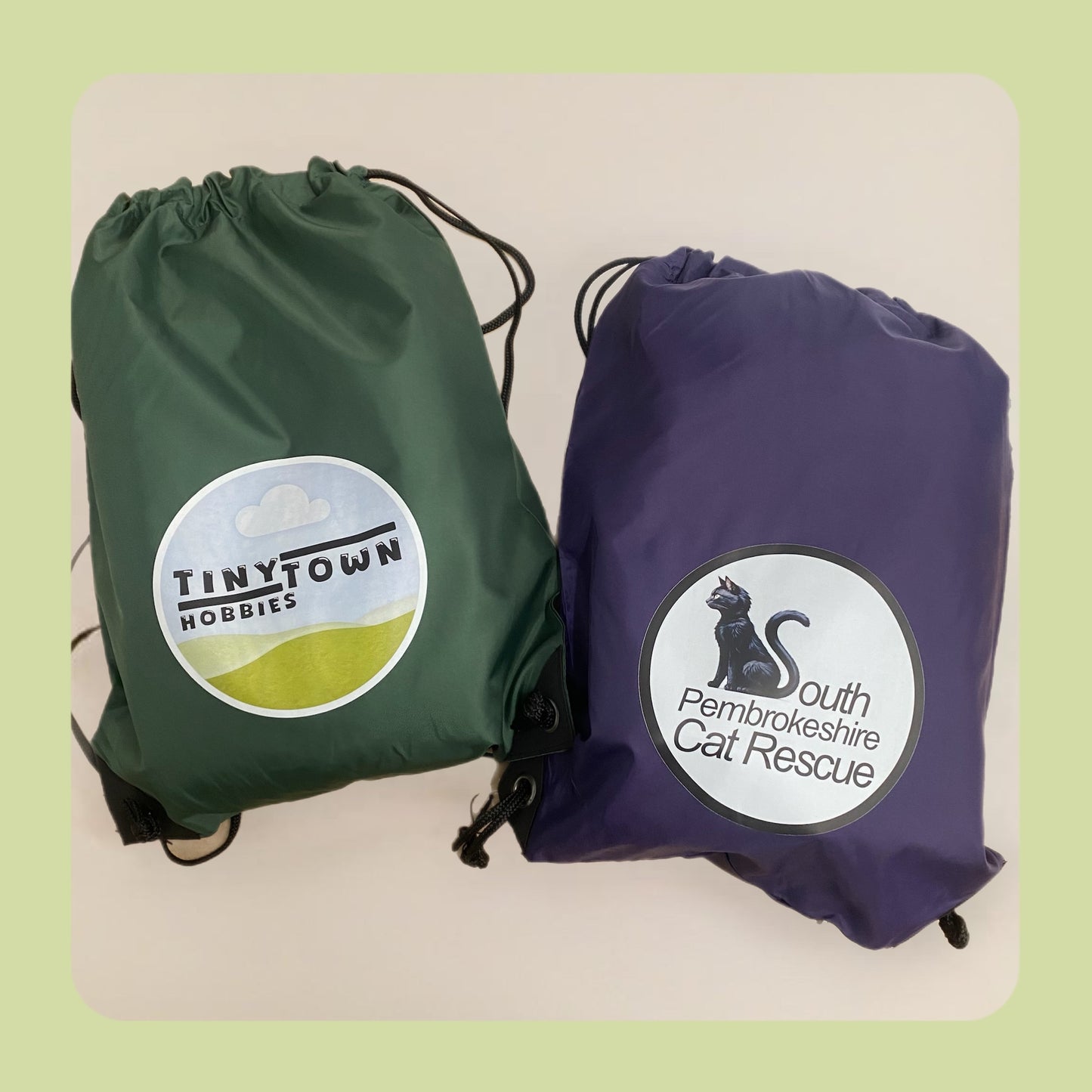 Personalised Drawstring Gym Bag