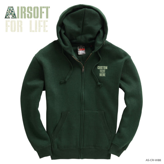 Customisable Airsoft For Life Zip Hoodie
