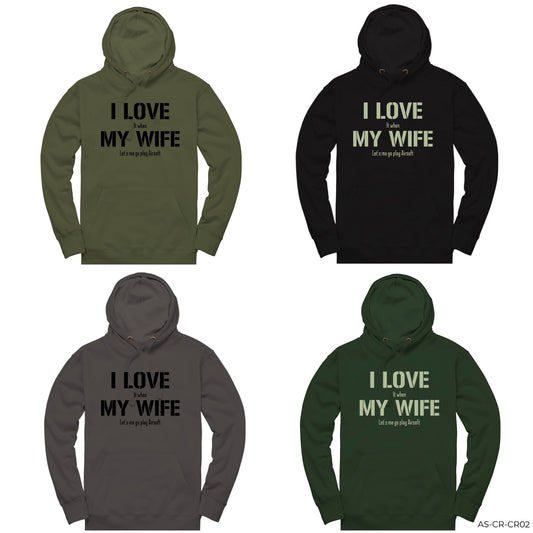 I LOVE IT WHEN | AIRSOFT HOODIE