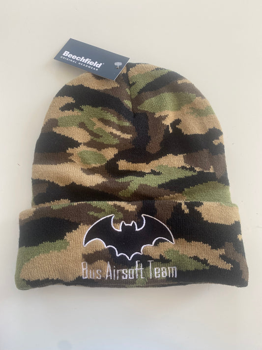 BAT Airsoft Embroidered Camo Beanie